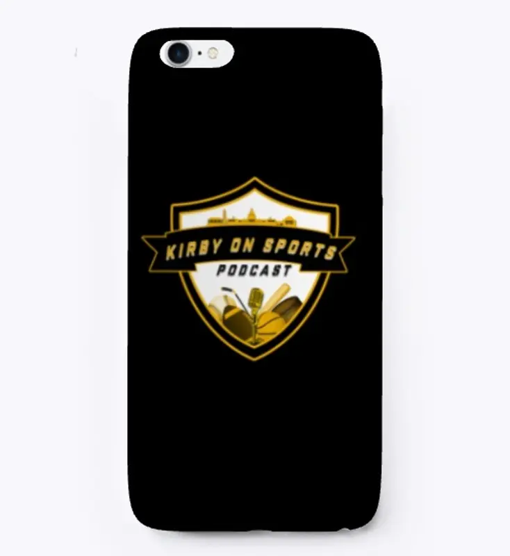 The Kirby on Sports Podcast iPhone Case